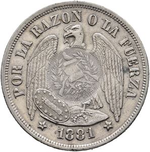 1 Peso 1894 (countermarked)