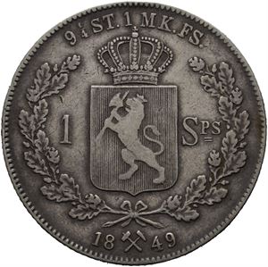 1 Speciedaler 1849