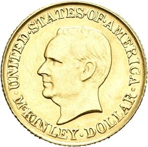 1 dollar 1916. McKinley Memorial