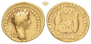 Augustus, 27 BC-AD 14. AV aureus (20 mm; 7,56 g)