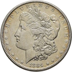 Morgan dollar 1884