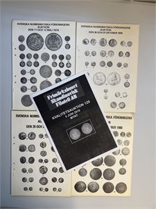 Svenska Numismatiske Foreningens/Svenska Numismatiske Foreningens auksjonslister