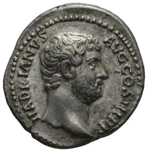 HADRIAN 117-138, denarius, Roma 136 e.Kr. R: Asia stående mot venstre