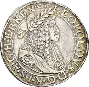 Leopold I, taler 1670, Wien