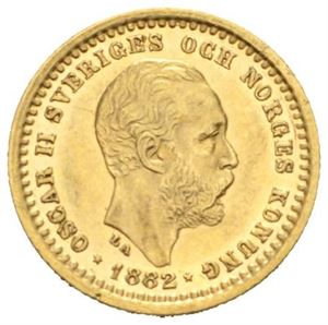 5 kronor 1882.