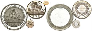 Foreningen til Dyrenes beskyttelse i Christiania 1886. Lott 3 medaljer