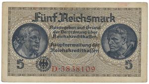 TYSKLAND 5 reichsmark