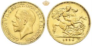 George V, sovereign 1930 SA