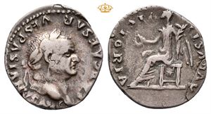 Vespasian. AD 69-79. AR quinarius (1,51 g).
