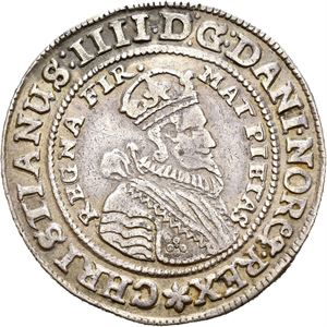 Christian IV 1588-1648. 1/4 speciedaler 1648. S.25