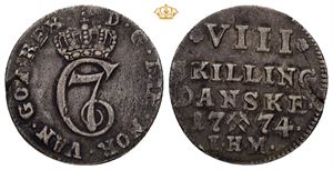 8 skilling 1774