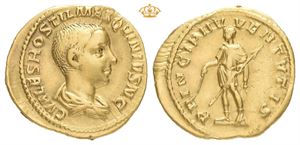 Hostilian. As Caesar, AD 250-251. AV aureus (19,5 mm; 3,74 g)