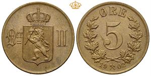 5 øre 1902