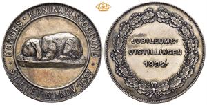 Norges Kaninavlsforbund. Jubileumsutstillingen 1932. Sølv