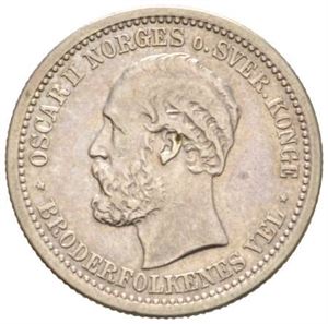 1 krone 1877.