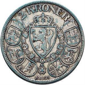 2 kroner 1908