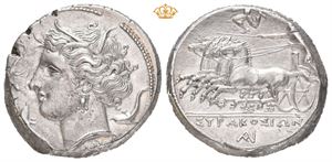 SICILY, Syracuse. Agathokles, 317-289 BC. AR tetradrachm (26 mm; 16,97 g).