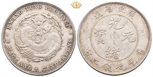 Kwangtung, Kuang Hsu, dollar u.år/n.d. (1890-1908)