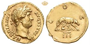 Hadrian, AD 117-138. AV aureus (7,33 g; 20 mm )