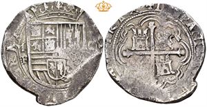 Cob 8 reales ND (1589-98)