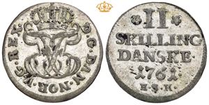 2 Skilling 1761