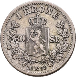 1 krone/30 skilling 1875