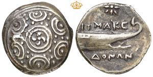 AR Tetrobol, circa 221-197 BC