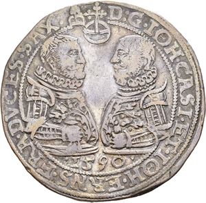 Sachsen-Old-Gotha, Johann Casimir & Johann Ernst II, taler 1590