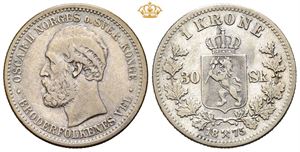 1 krone/30 skilling 1875