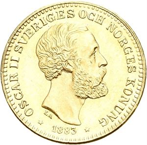 10 kronor 1883. Små riper/minor scratches