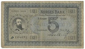 5 kroner 1897 D1594632