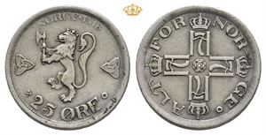 25 øre 1918