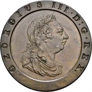 George III, 2 pence 1797