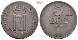 5 øre 1918