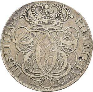 Christian V 1670-1699, Kongsberg. 4 mark 1699. Riper på revers/scratches on reverse. S.6