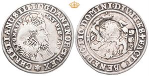 Jefimok 1655 (27,97 g). Slått på en norsk speciedaler 1648. RRR