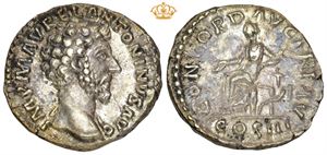 AR Denarius, AD 161