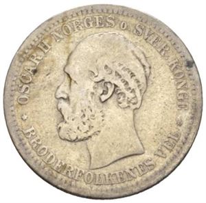 1 krone 1881.