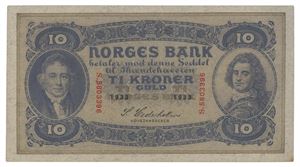 10 kroner 1933. S5803396