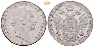 Lombardia-Venezia, Franz Josef, scudo 1853 V