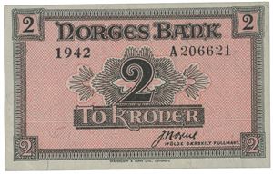 2 kroner 1942 A206621