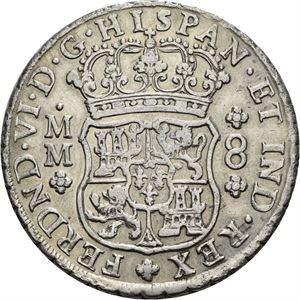 Ferdinand VI, 8 reales 1754 MM