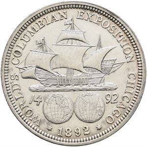 ½ Dollar Columbian Exposition 1892