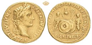 Augustus, 27 BC-AD 14. AV aureus (19 mm; 7,80 g)