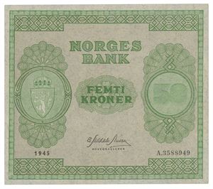 50 kroner 1945. A.3588949