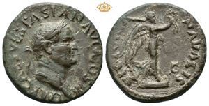 Vespasian. AD 69-79. Æ as (12,86 g).