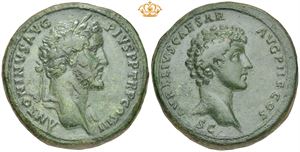 Æ Sestertius, AD 140-144