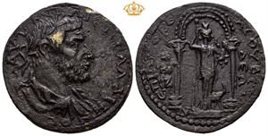 PHRYGIA, Synnada. Gallienus. AD 253-268. Æ Hexassarion? (32 mm, 18,23 g).