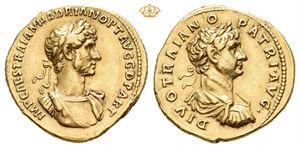 Hadrian, AD 117-138. AV aureus (7,12 g; 19,5 mm)