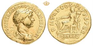 Trajan, AD 98-117. AV aureus (19 mm; 7,01 g)